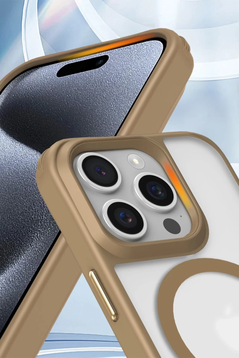iPhone 14 Pro Max Kılıf Enka Magsafe Silikon Kılıf - Siyah