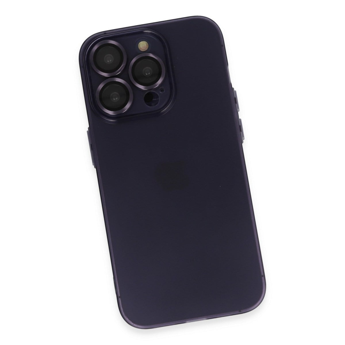 iPhone 14 Pro Max Kılıf Luko Lens Silikon - Siyah