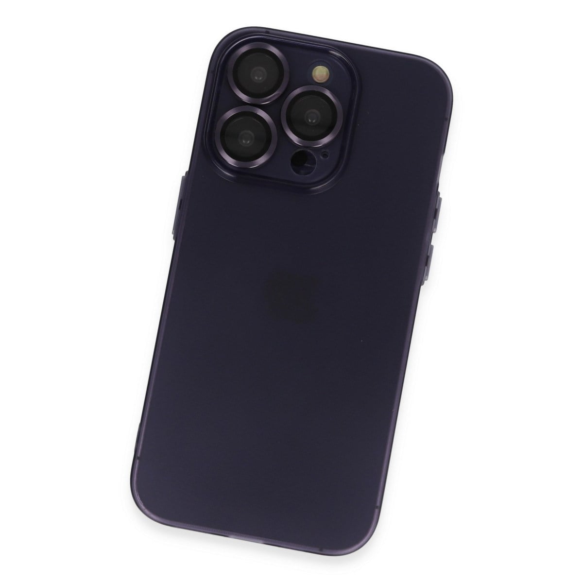 iPhone 14 Pro Max Kılıf Luko Lens Silikon - Siyah