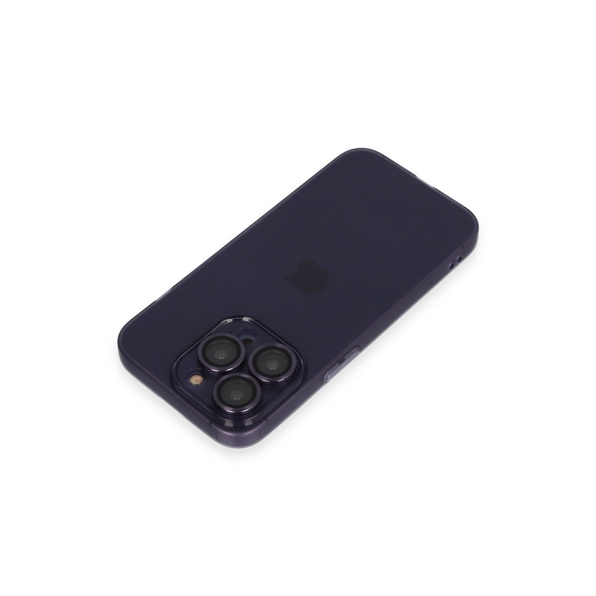 iPhone 14 Pro Max Kılıf Luko Lens Silikon - Siyah