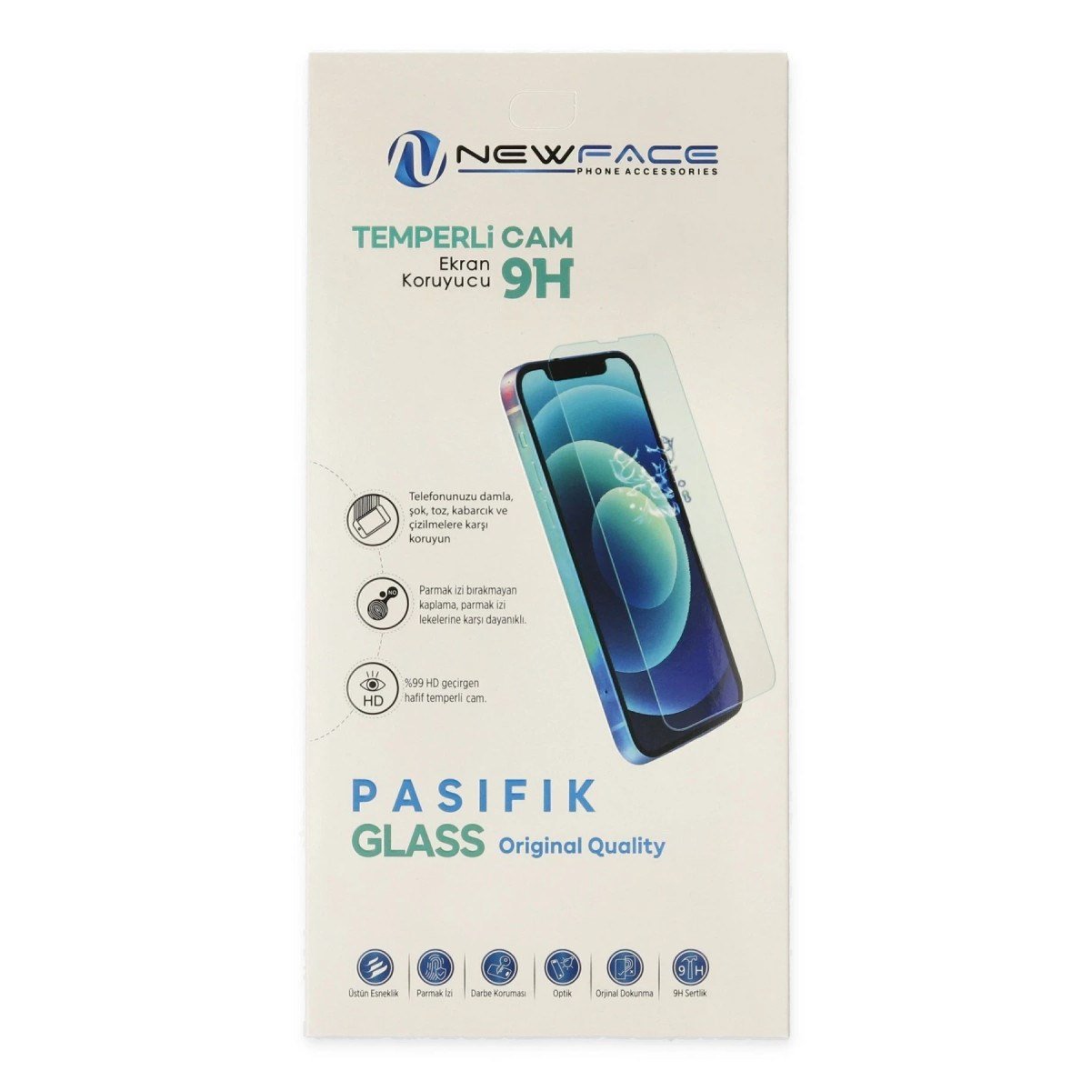 iPhone 14 Pro Max Pasifik Cam Ekran Koruyucu