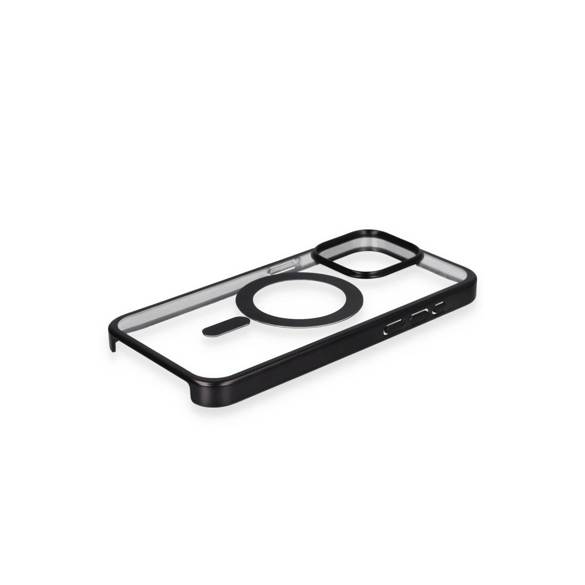 iPhone 15 Pro Kılıf Erozi Magsafe Kapak - Siyah