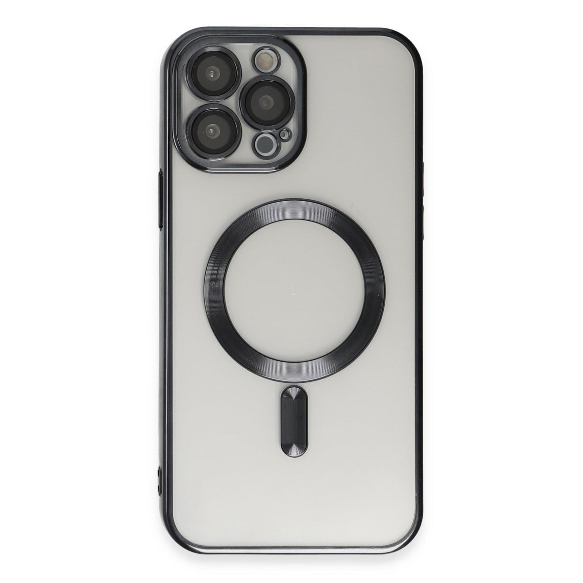 iPhone 15 Pro Kılıf Kross Magneticsafe Kapak - Siyah