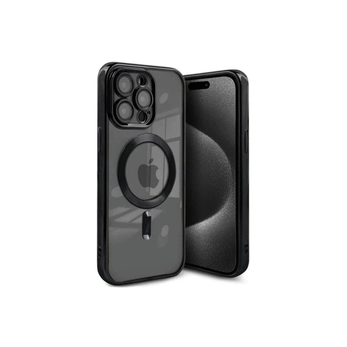 iPhone 15 Pro Kılıf Kross Magneticsafe Kapak - Siyah