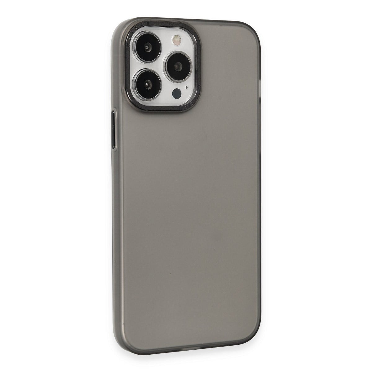 iPhone 15 Pro Kılıf Modos Metal Kapak - Siyah