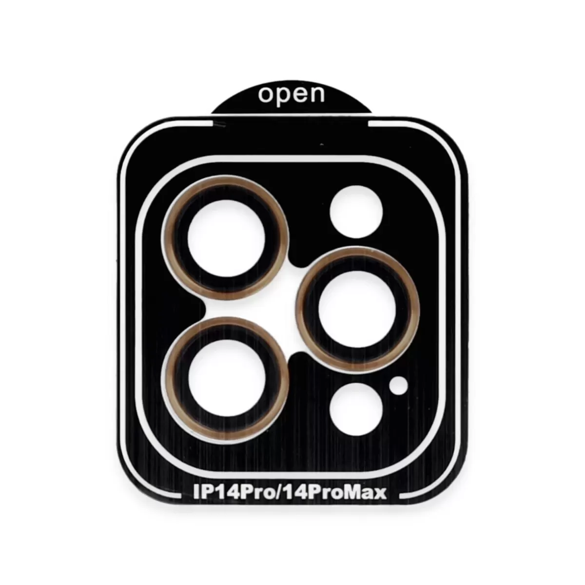 iPhone 15 Pro Max PVD Metal Kamera Lens - Turuncu
