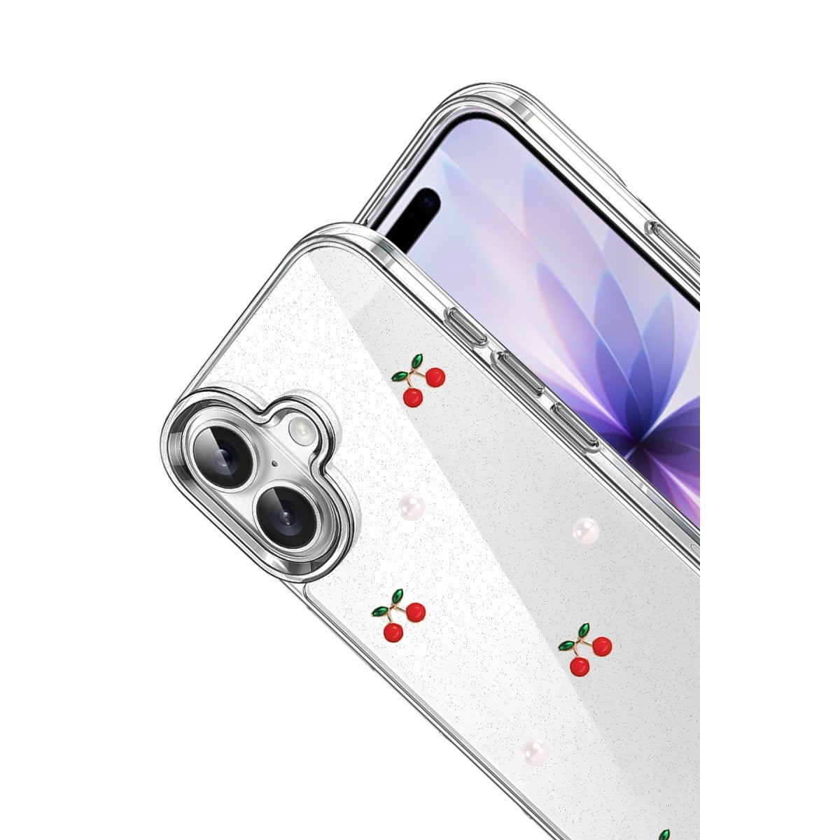 iPhone 16 Fiyonk Desenli Kapak - Desen 9