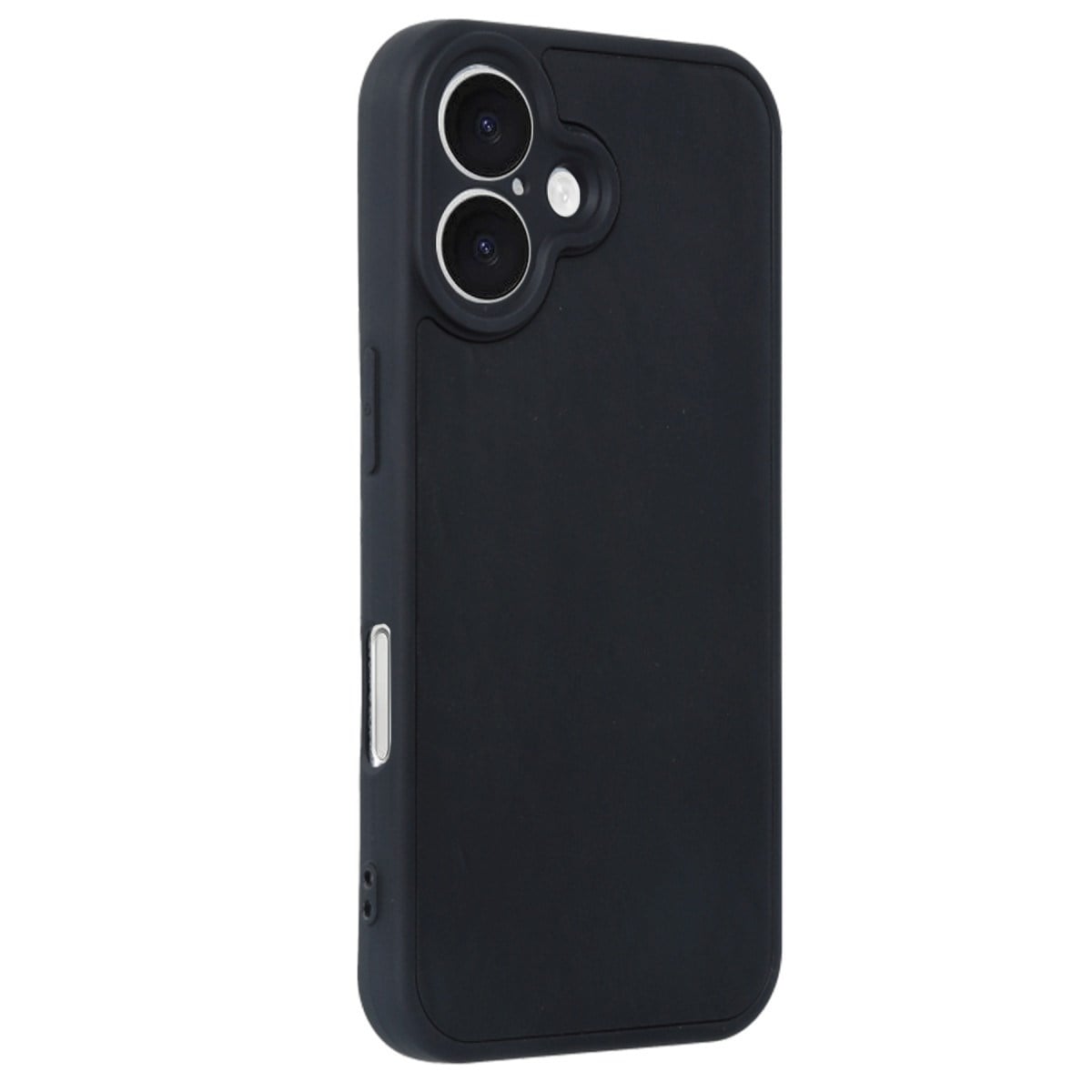 iPhone 16 Kılıf Aras Deri Kapak - Siyah