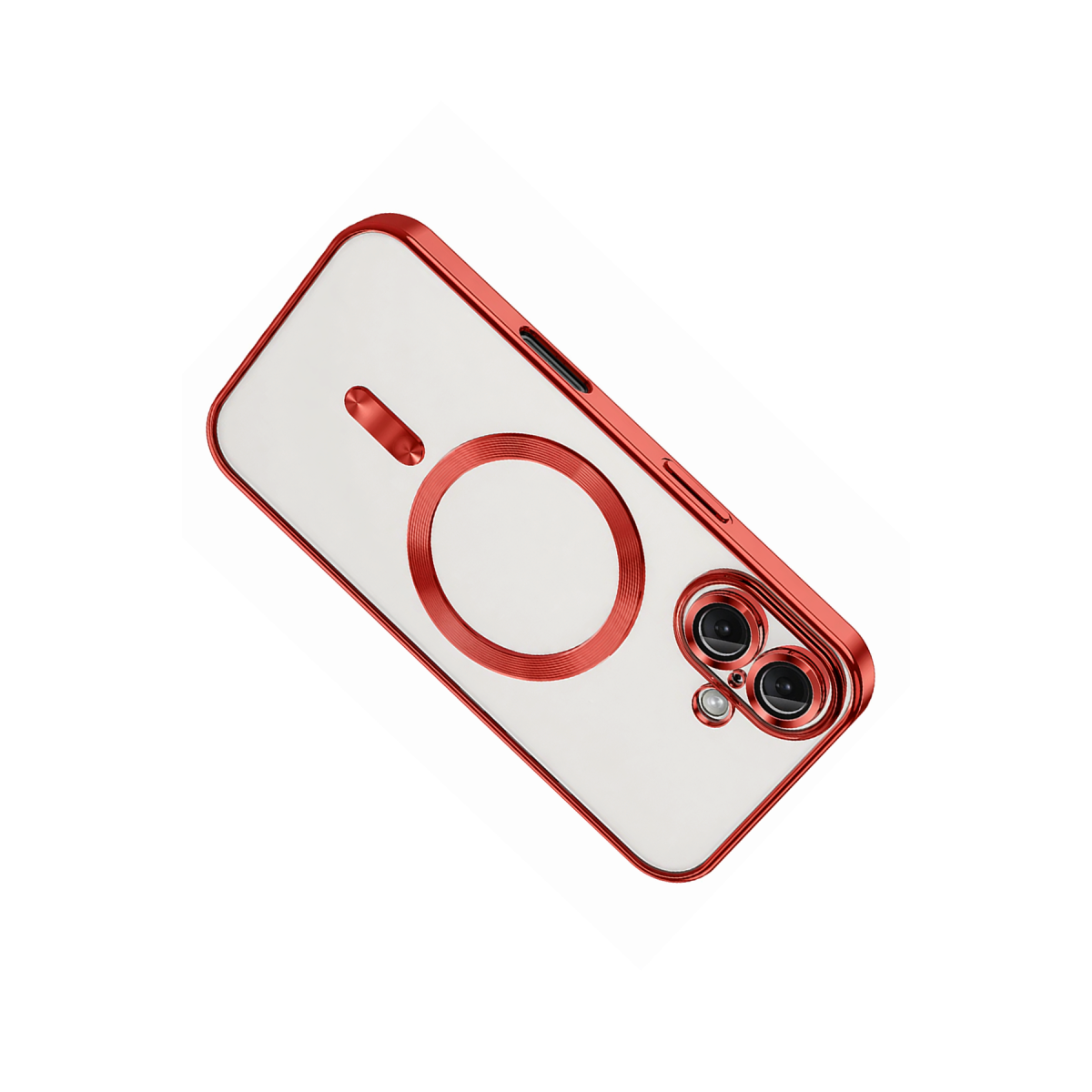 iPhone 16 Kılıf Kross Magneticsafe Kapak - Kırmızı
