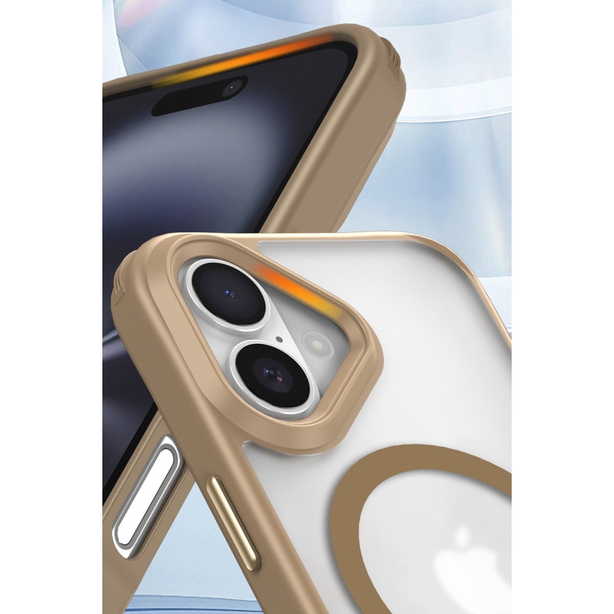 iPhone 16 Plus Kılıf Enka Magsafe Silikon Kılıf - Siyah