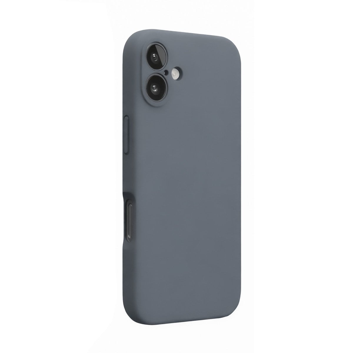 iPhone 16 Plus Kılıf Nano içi Kadife Silikon - Gri
