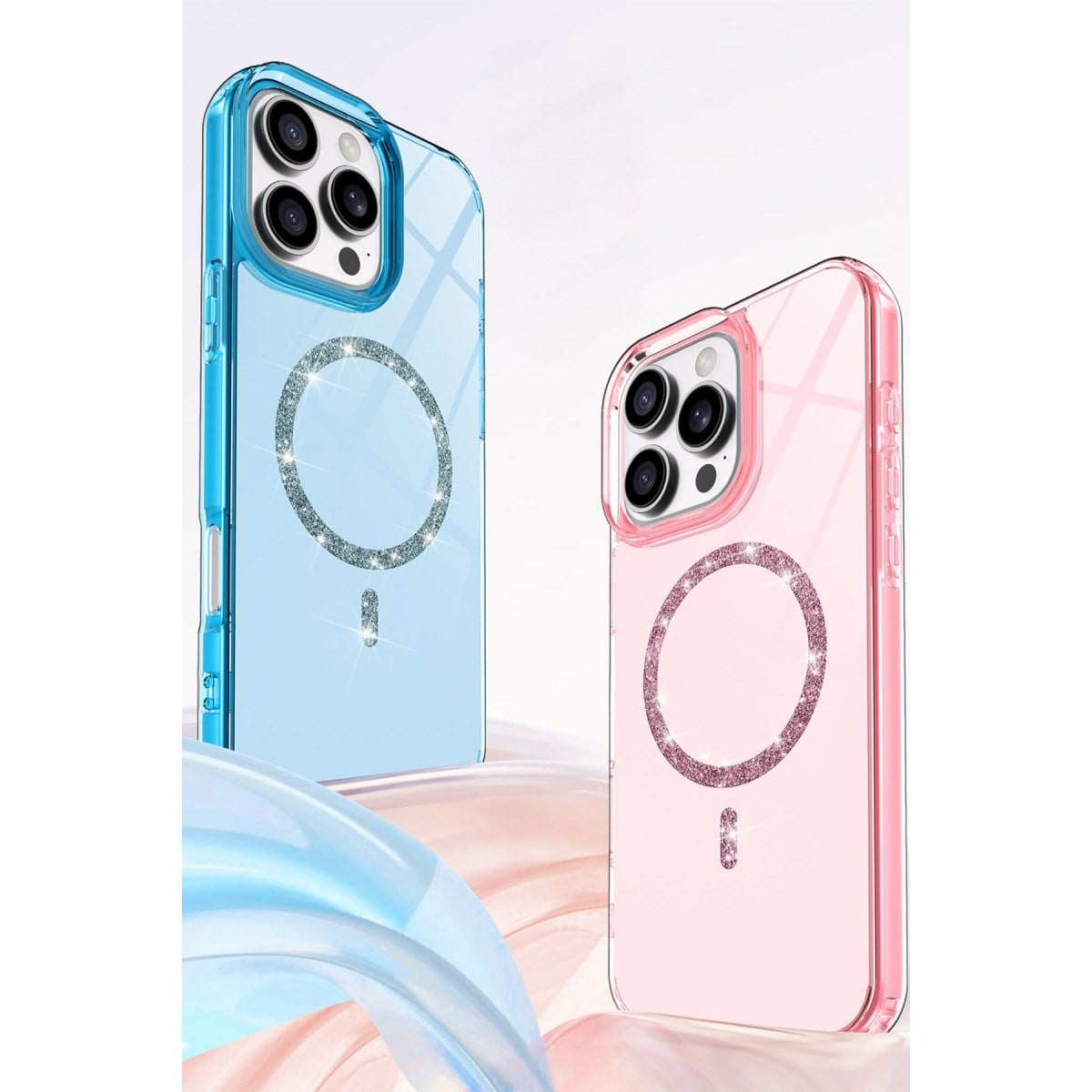 iPhone 16 Pro Live Diamond Magsafe Kapak - Siyah