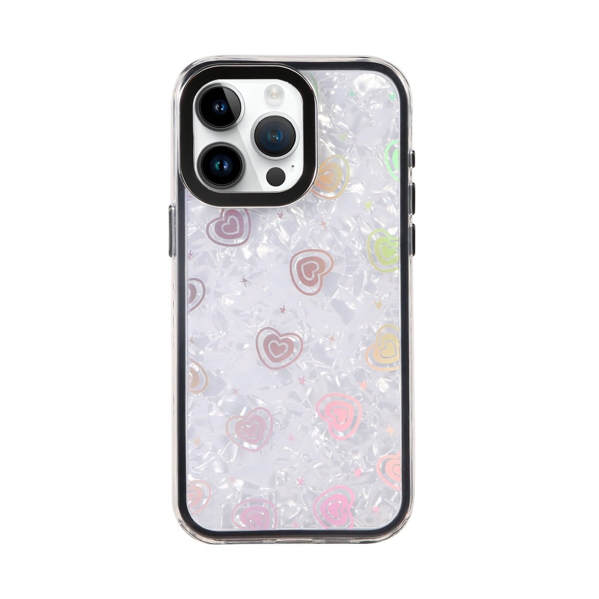 iPhone 16 Pro Lumi Desenli Kapak - Siyah