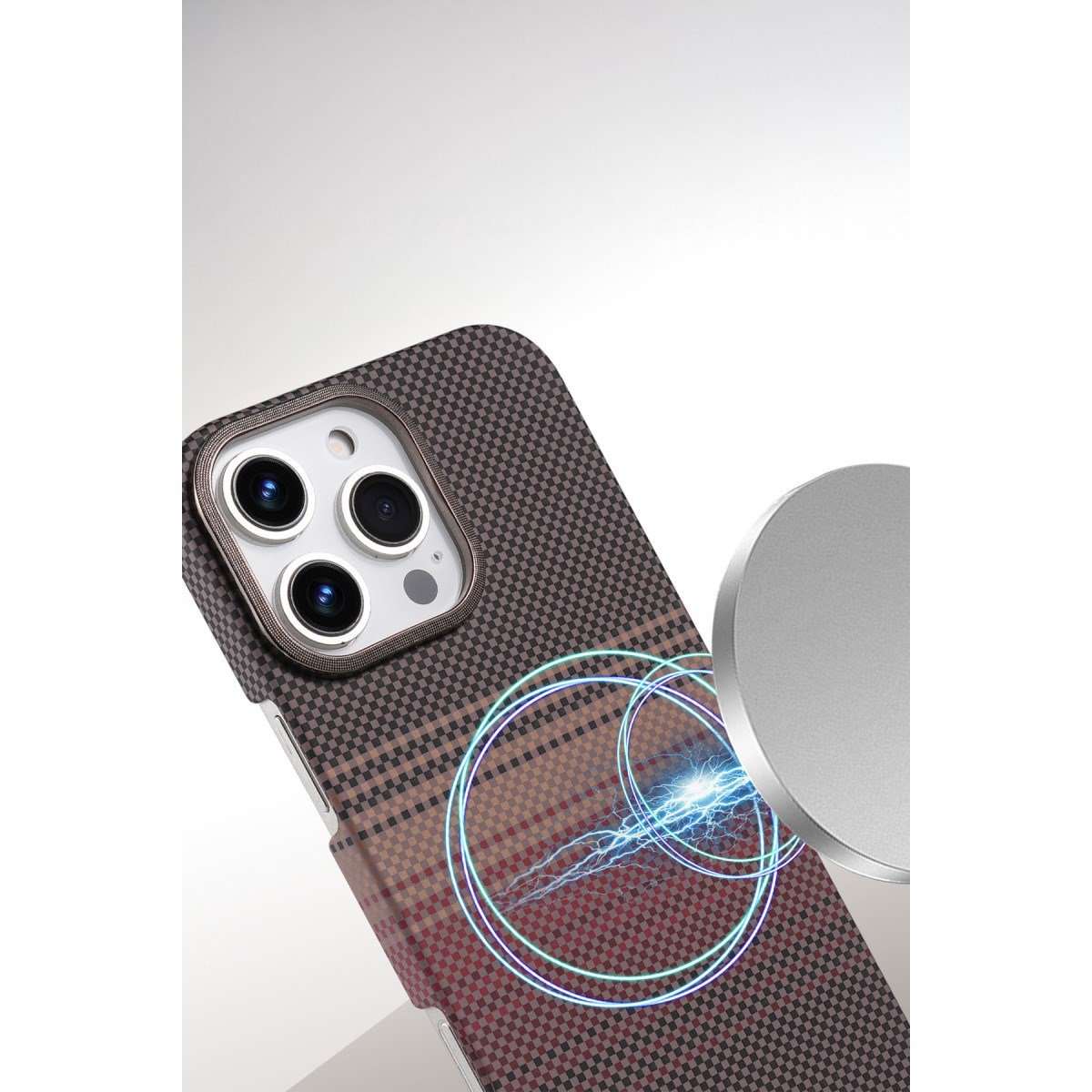 iPhone 16 Pro Max Vega Magsafe Kapak - Siyah