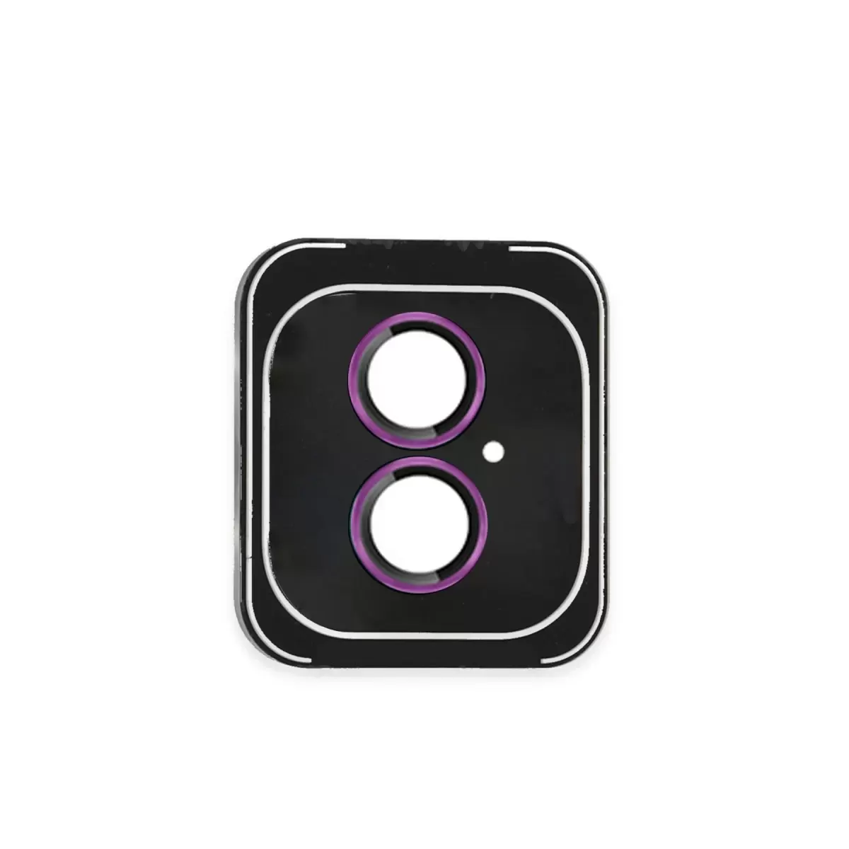 iPhone 16 PVD Metal Kamera Lens - Pembe