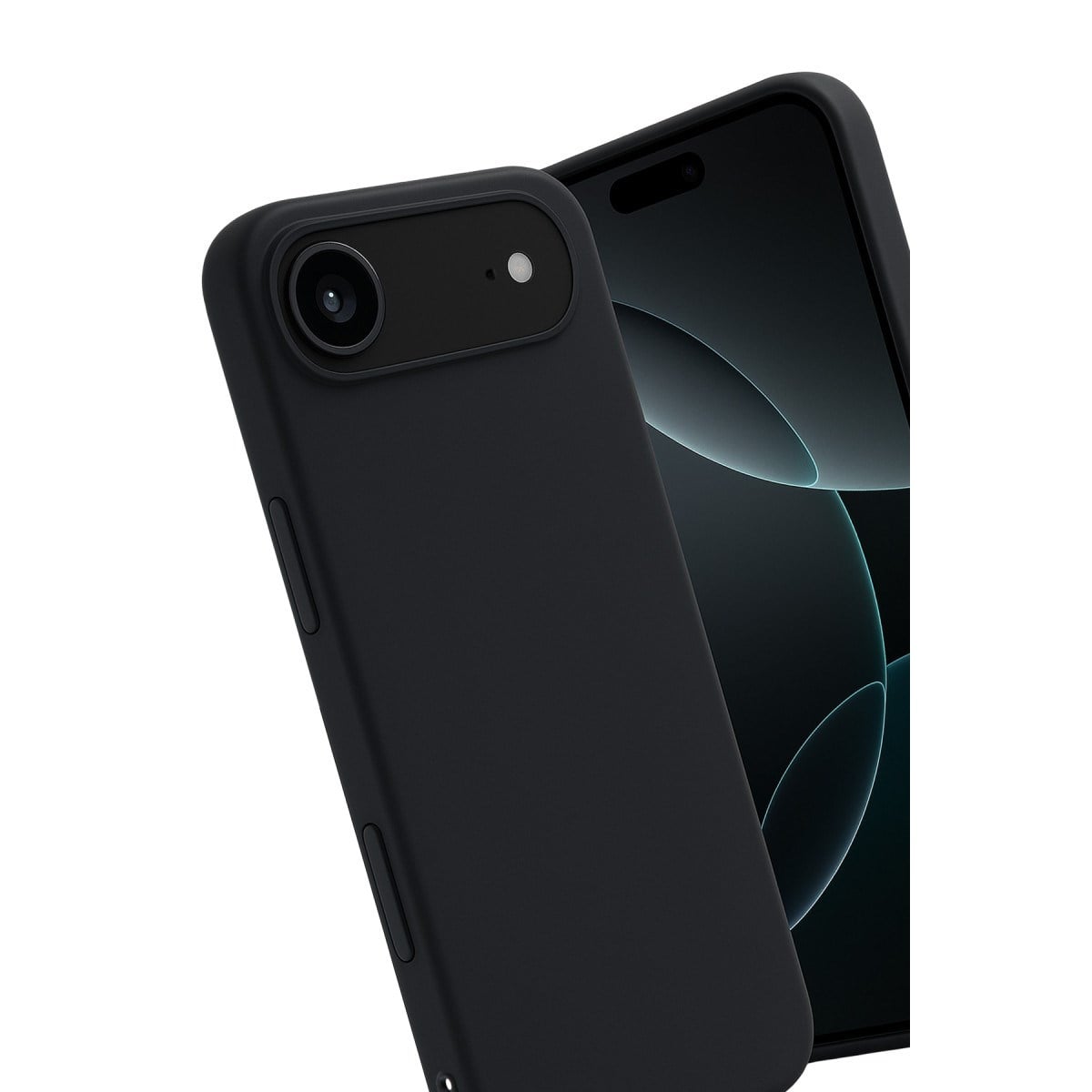iPhone 17 Air First Silikon - Siyah