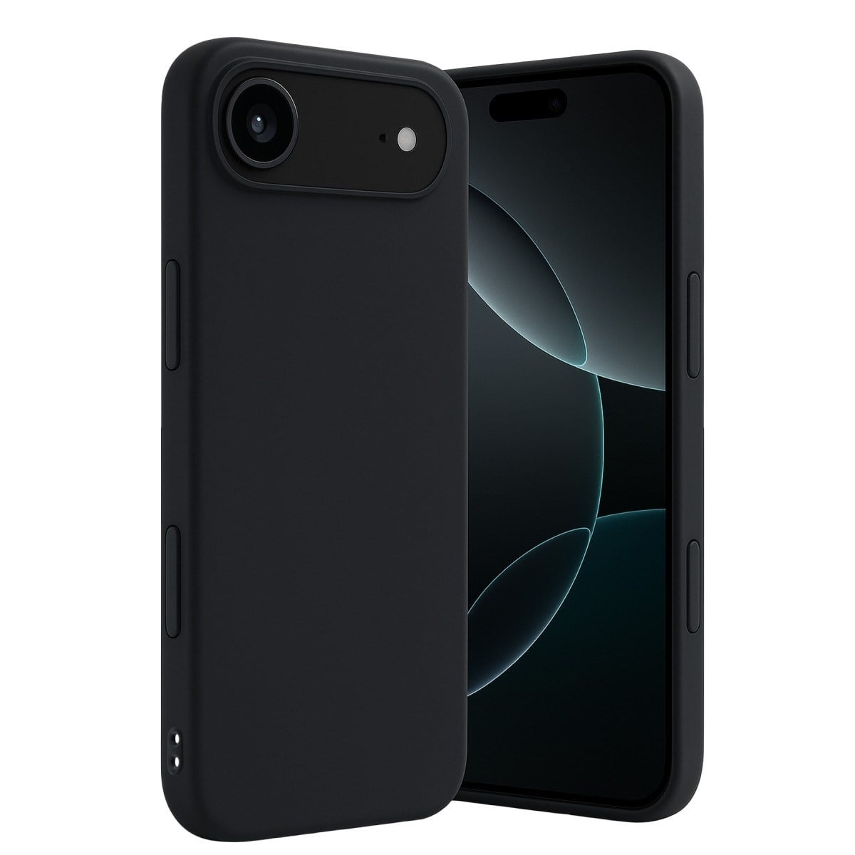 iPhone 17 Air First Silikon - Siyah