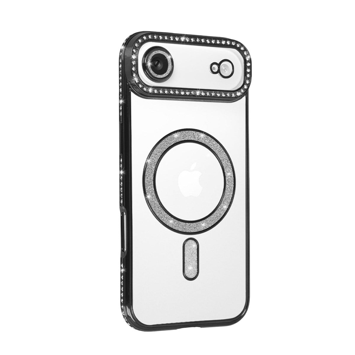 iPhone 17 Air Joke Simli Magneticsafe Kılıf - Siyah