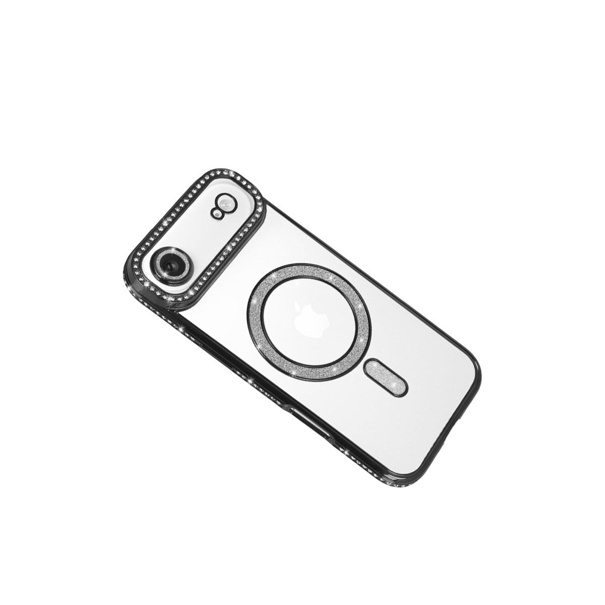 iPhone 17 Air Joke Simli Magneticsafe Kılıf - Siyah