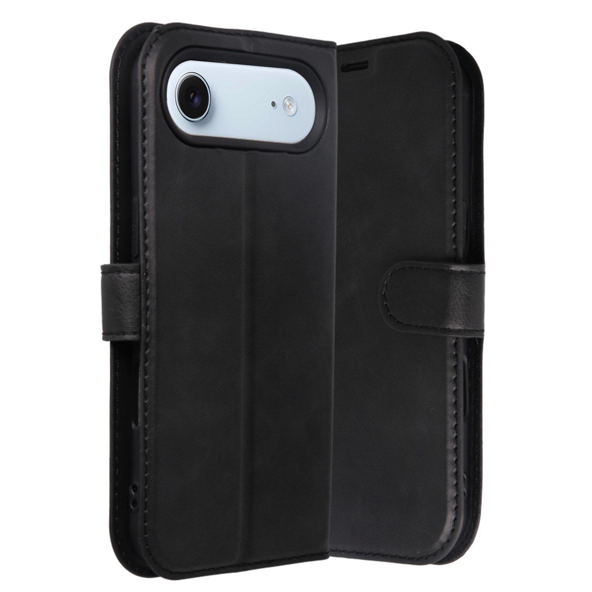 iPhone 17 Air Trend S Plus Kapaklı Kılıf - Siyah