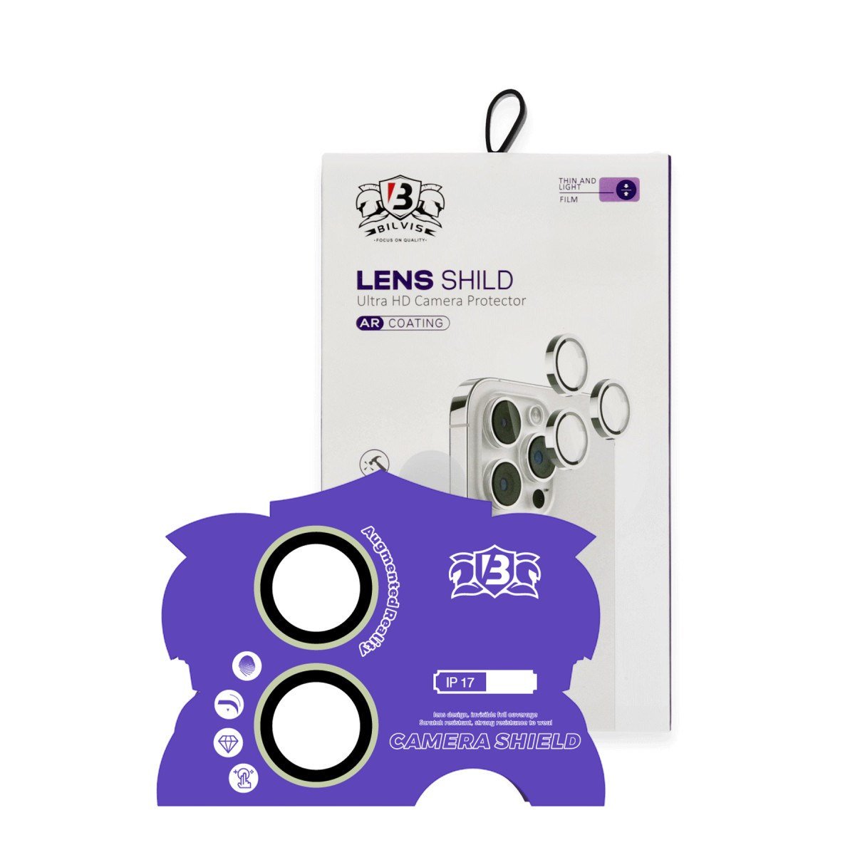 iPhone 17 Bilvis Titan Kamera Lens - Açık Yeşil