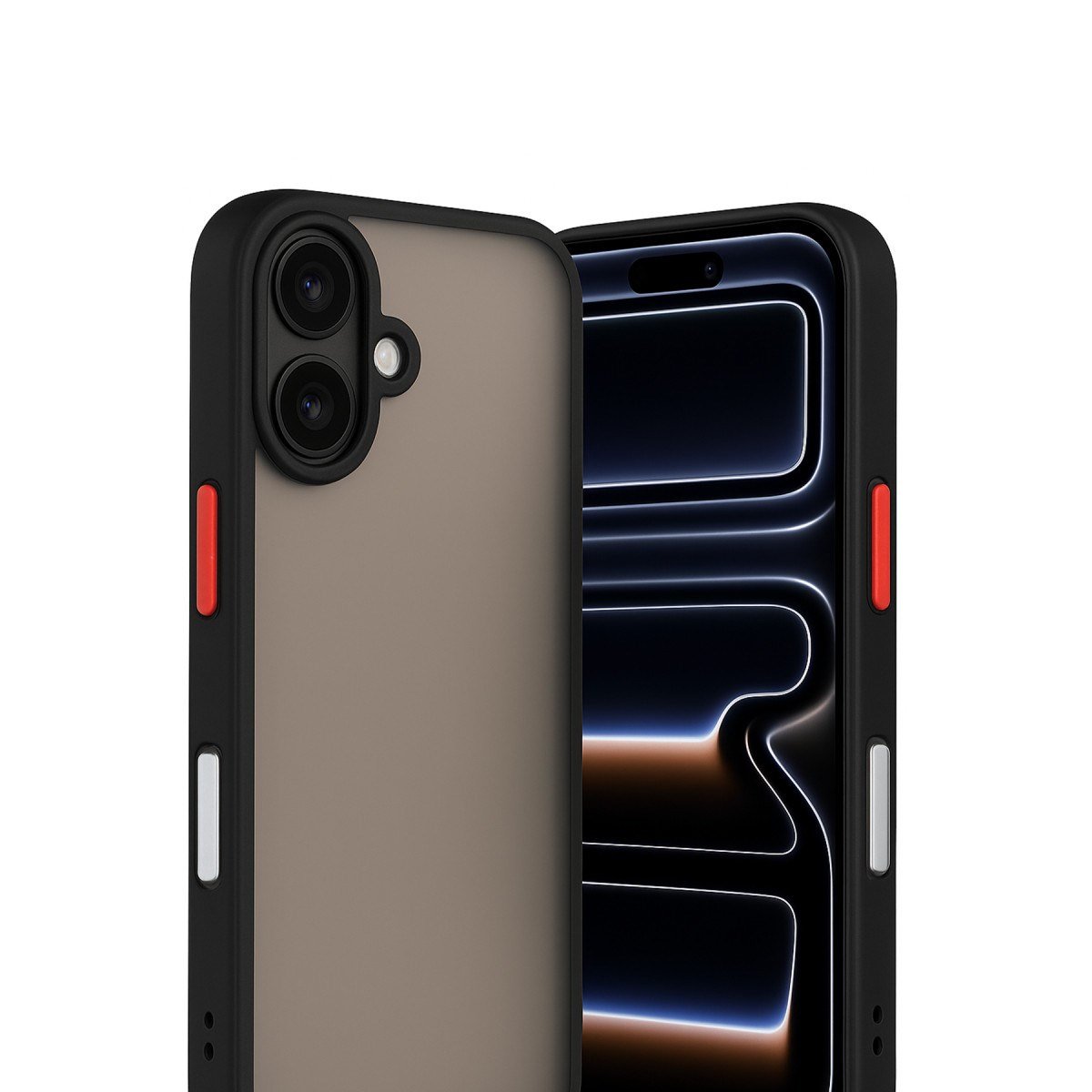 iPhone 17 Kılıf Montreal Silikon Kapak - Siyah