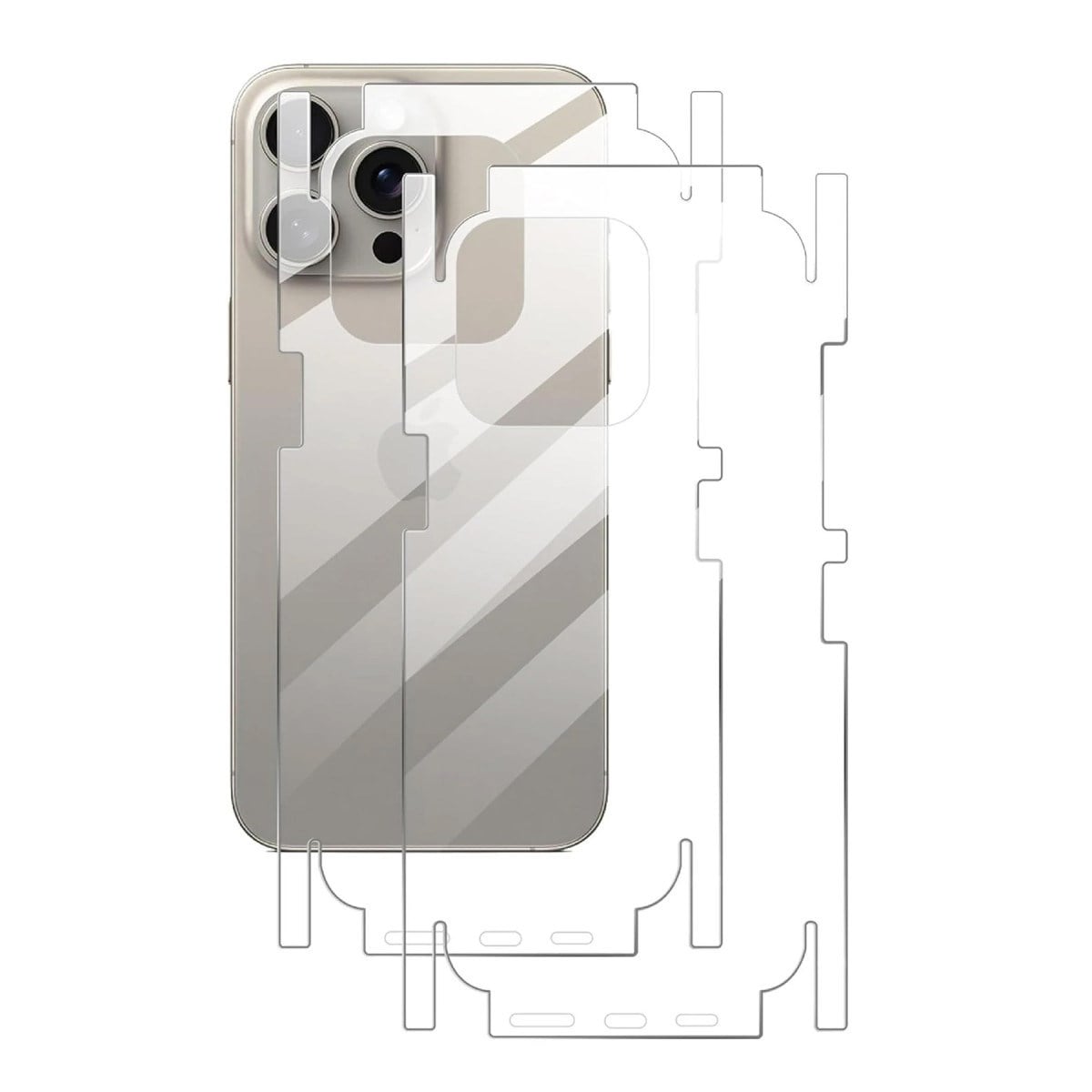 iPhone 17 Pro 360 Mat Full Body Arka Koruyucu