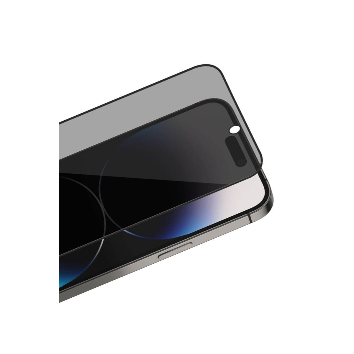 iPhone 17 Pro Bilvis 3X AR Hayalet Cam Ekran Koruyucu - Siyah