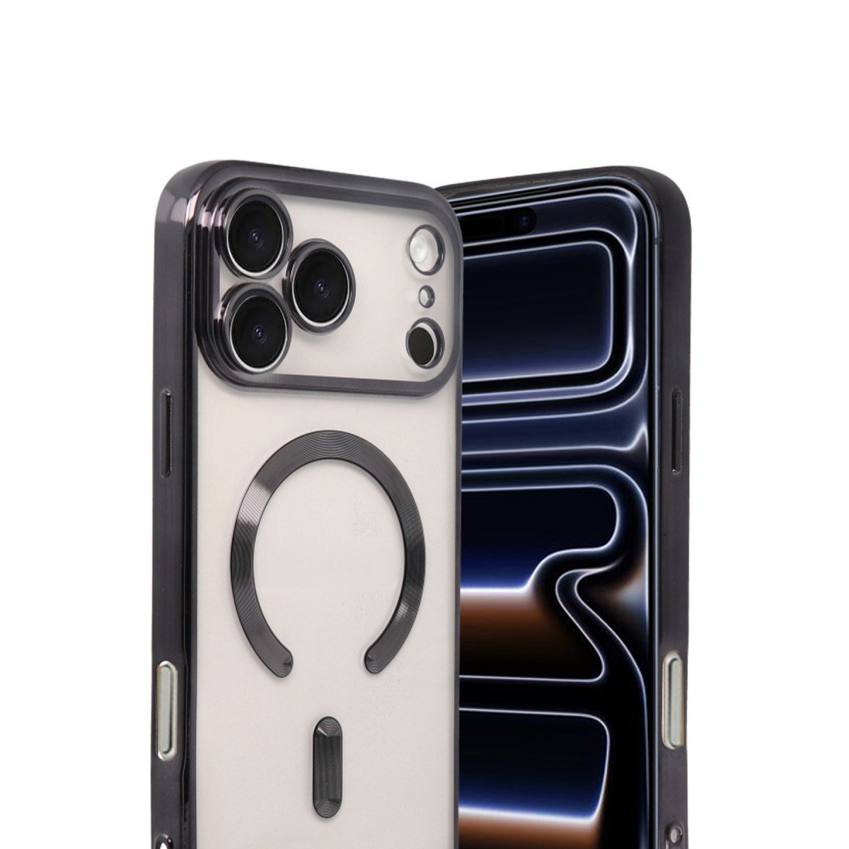iPhone 17 Pro Kross Magneticsafe Kapak - Siyah