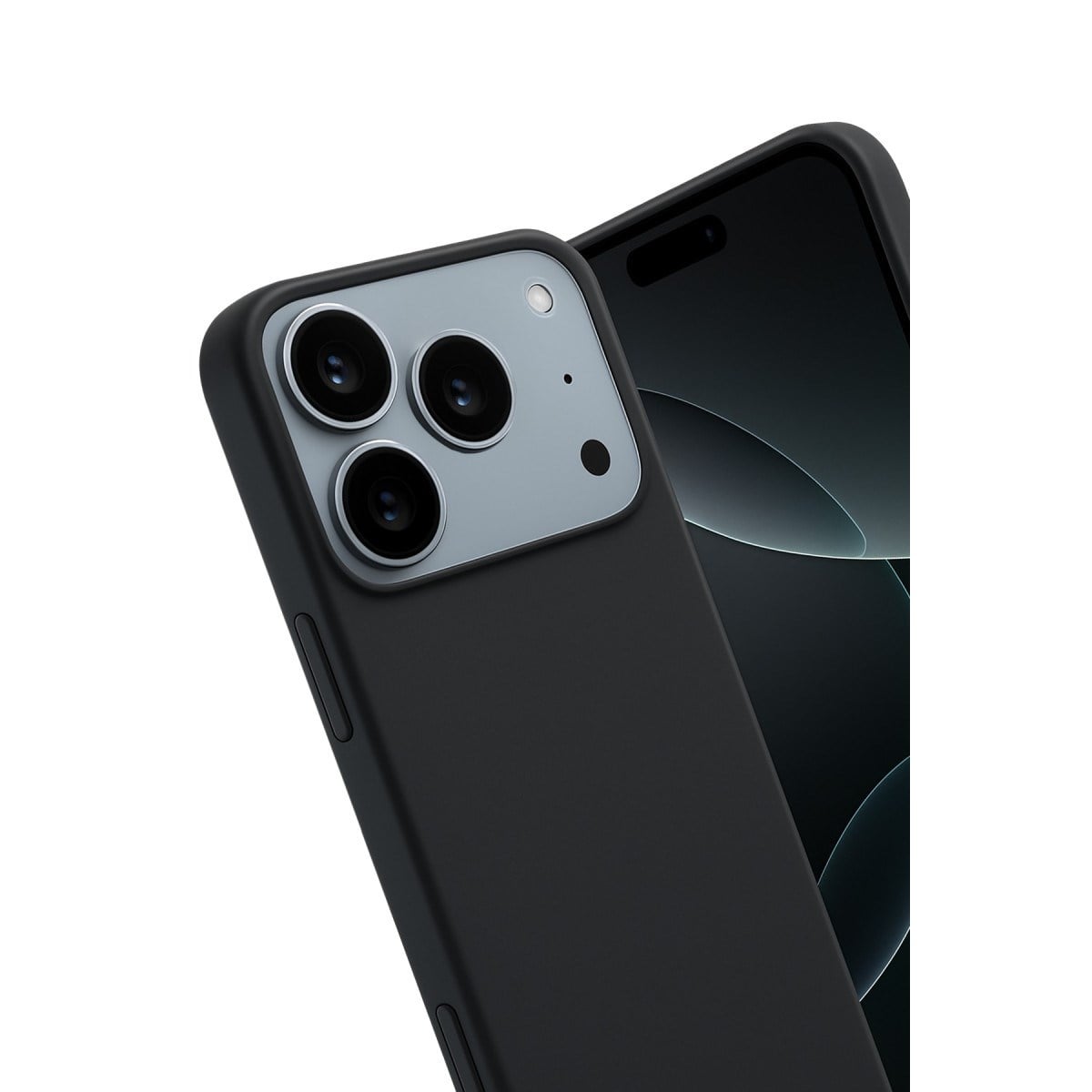 iPhone 17 Pro Max First Silikon - Siyah