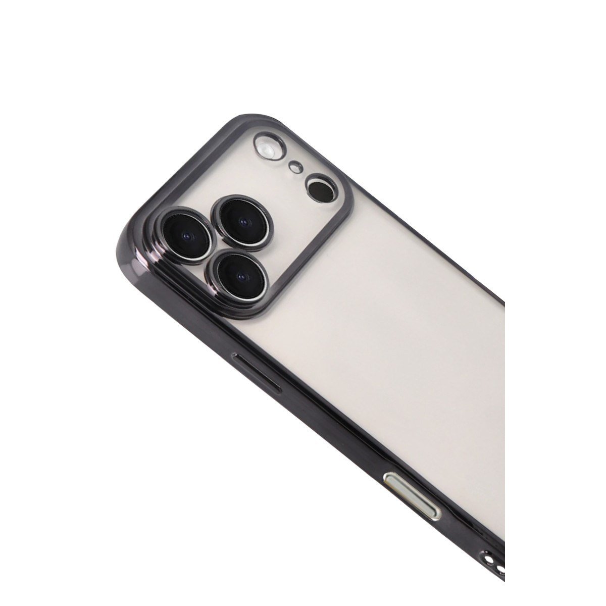 iPhone 17 Pro Max Razer Lensli Silikon - Siyah