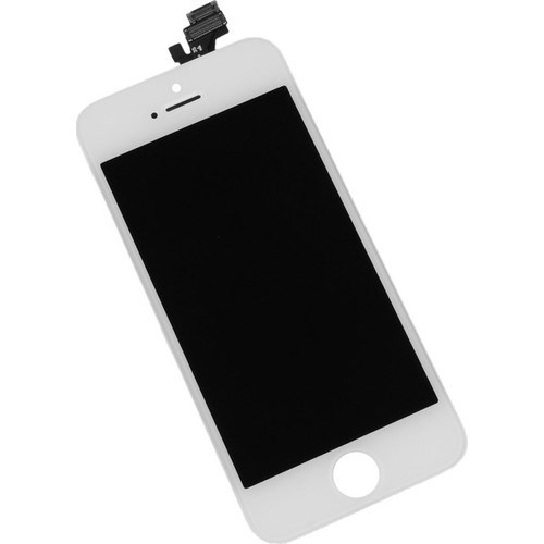 iPhone 5 Uyumlu LCD Ekran Dokunmatik (Beyaz)