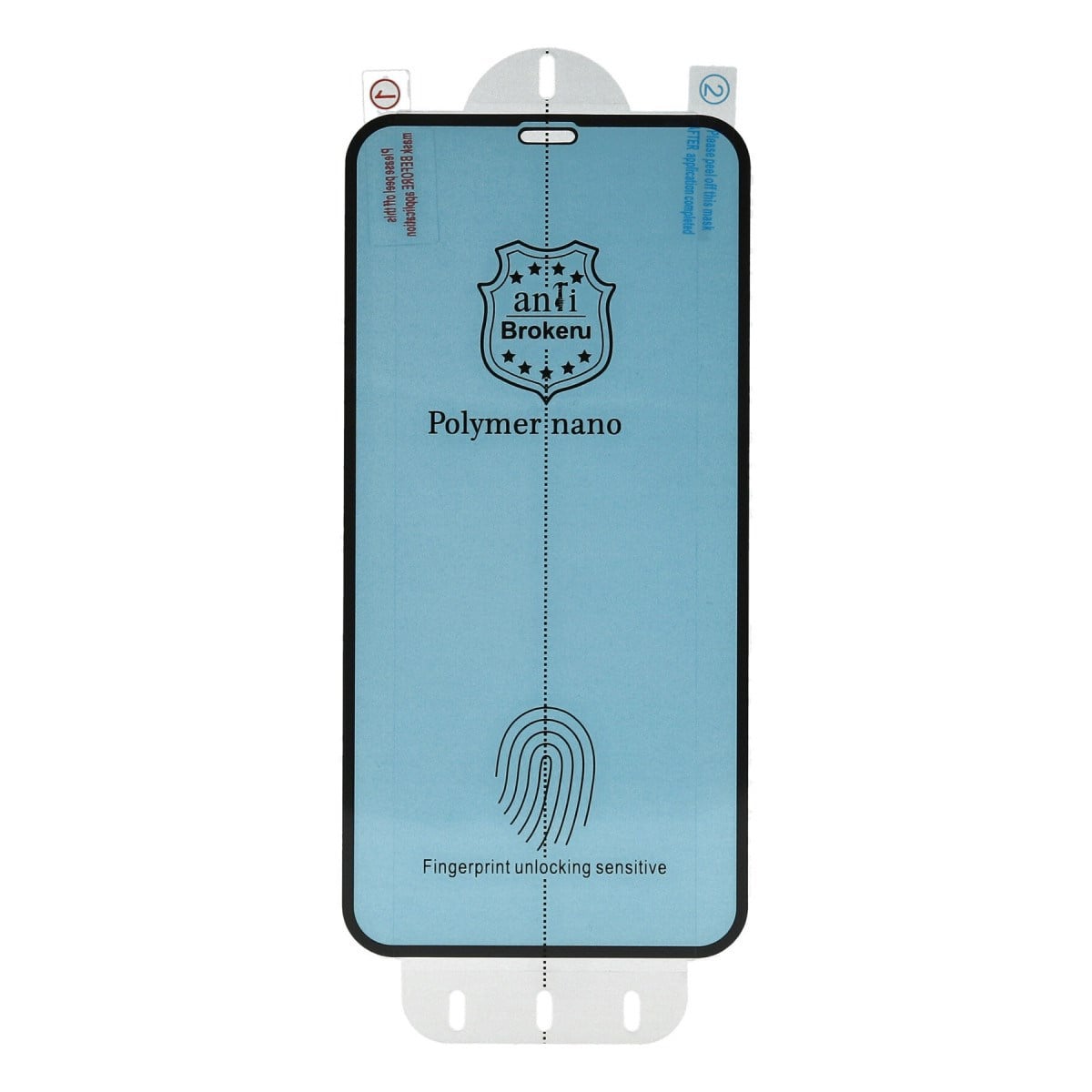 iPhone 7 Plus Polymer Nano Ekran Koruyucu - Siyah
