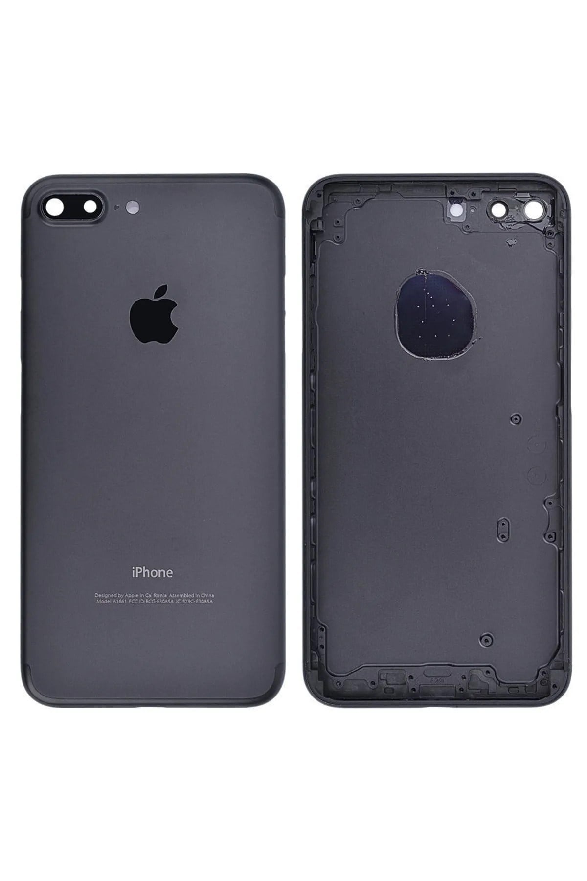 Iphone 7 Plus Uyumlu A Kalite Boş Kasa Siyah