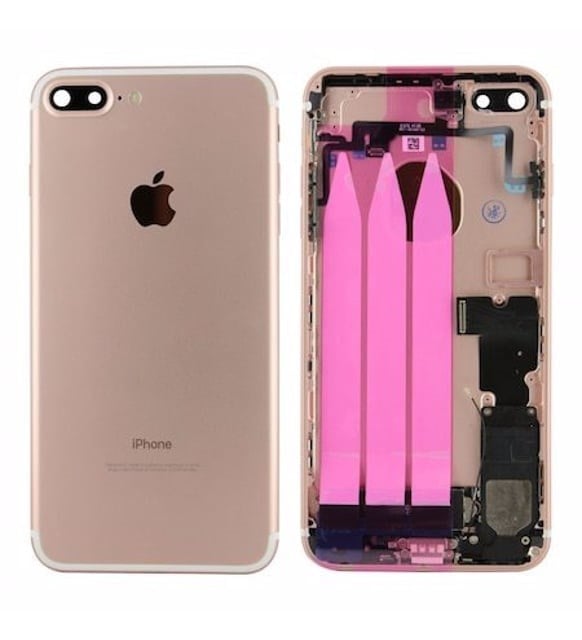 iPhone 7 Plus Uyumlu FULL Dolu Kasa (Altın)