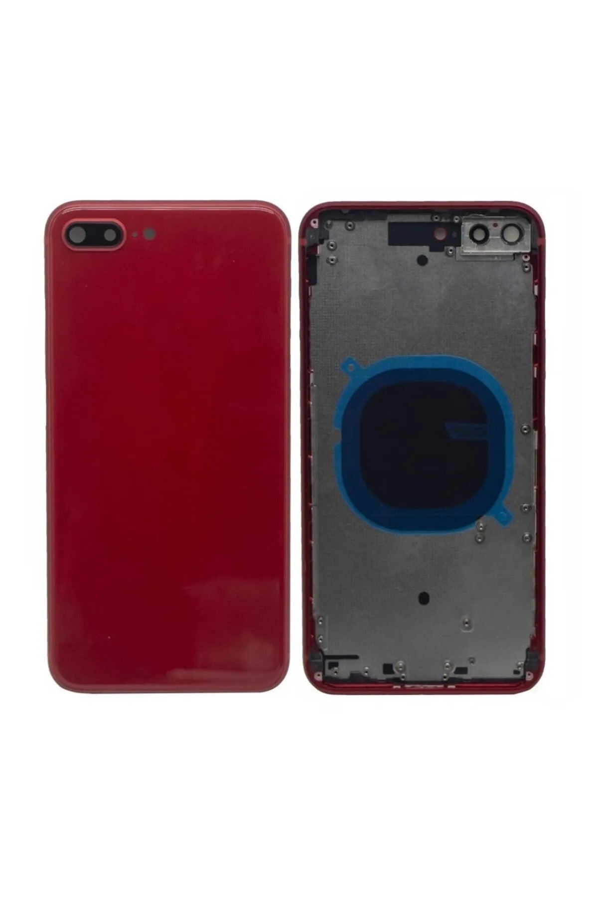 iPhone 8 Plus Uyumlu Boş Kasa (Kırmızı)