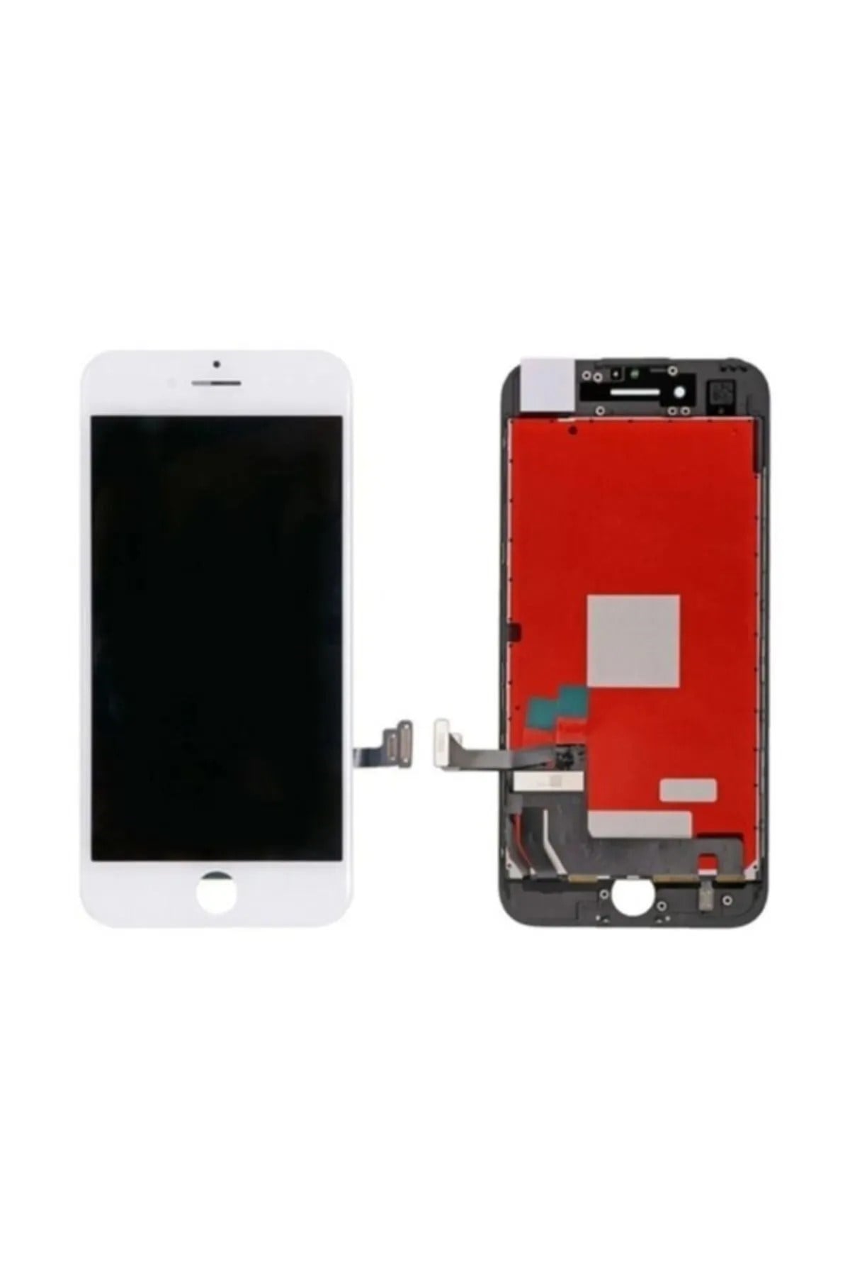 iPhone 8 Plus Uyumlu Ekran Dokunmatik SRV (Beyaz)