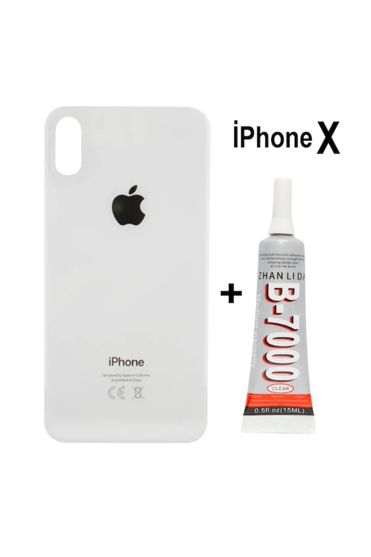 iPhone X Arka Pil Kapağı ve Yapıştırıcı Hediye (Be