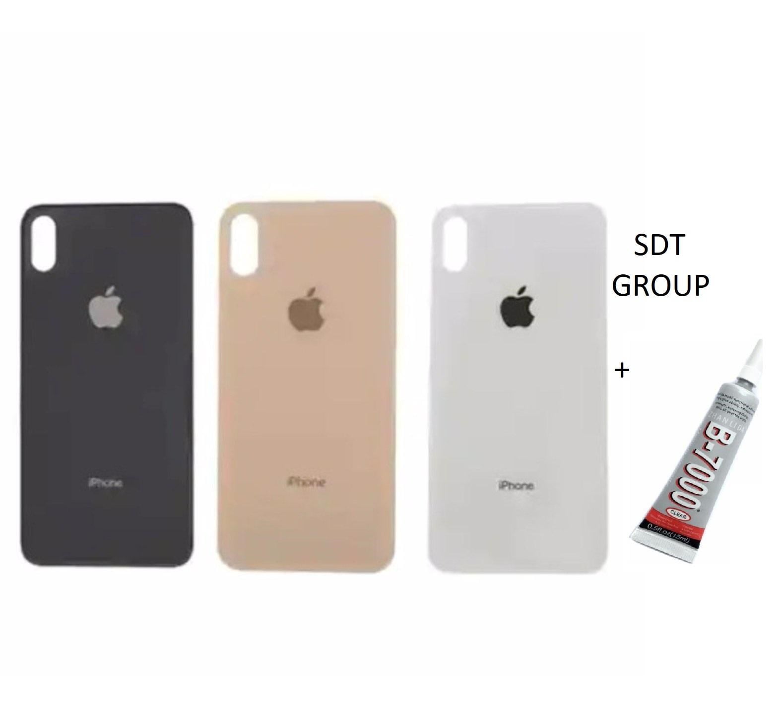 iPhone XS Arka Batarya Pil Kapağı SİYAH (B7000 15