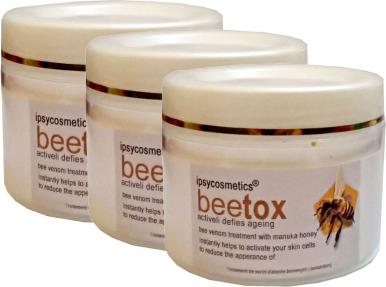 İpsycosmetics Beetox Doğal Arı Özü - Yüz Cilt Dekolte Boyun Kremi 100 ml x 3 adet