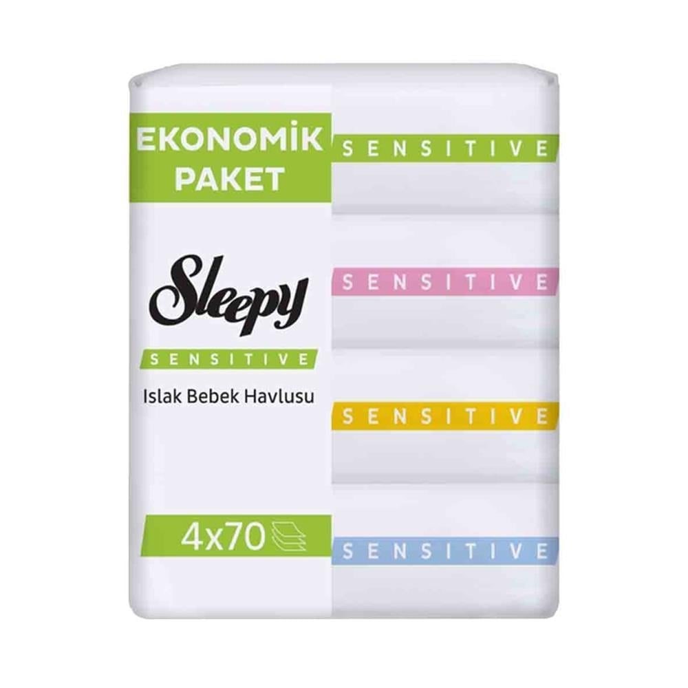 Islak Havlu Mendil 4x70 280 Yaprak