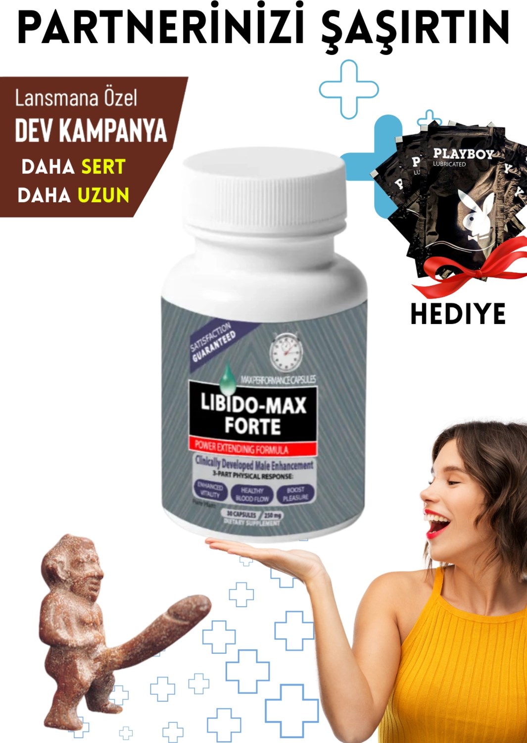 Istekli Max Forte Etkili Erkek Performans Arttırıcılı Sertleştiricili Bitkisel Kuvvet 30