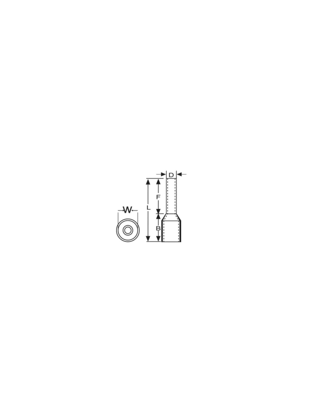 IYF-0.50 mm İzoleli Kablo Yüksüğü