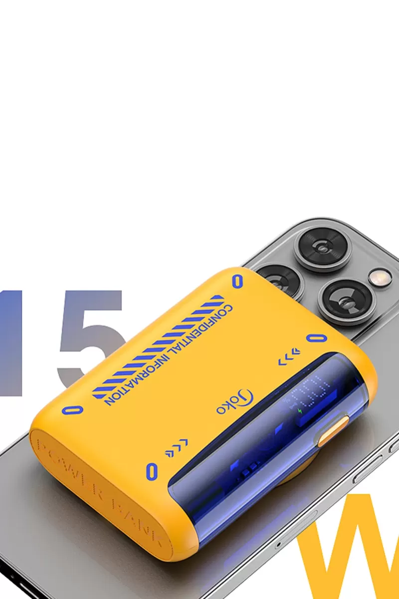 J31 10.000 mAh 20W PD Magsafe Powerbank - Beyaz