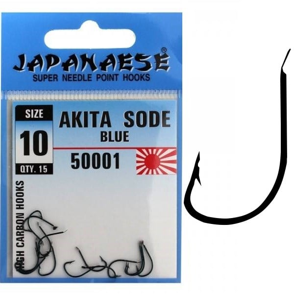 Japanese Akita Sode Carbon Blue 50001 Olta İğnesi - NO-12