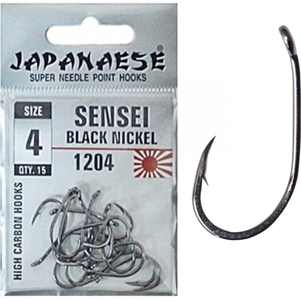 Japanese Sensei Black Nickel 1204 Delikli Olta İğnesi - NO-2