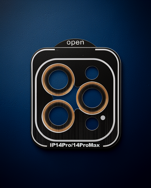 Joko Apple İphone 15 Pro Max Pvd Metal Kamera Lens - Turuncu