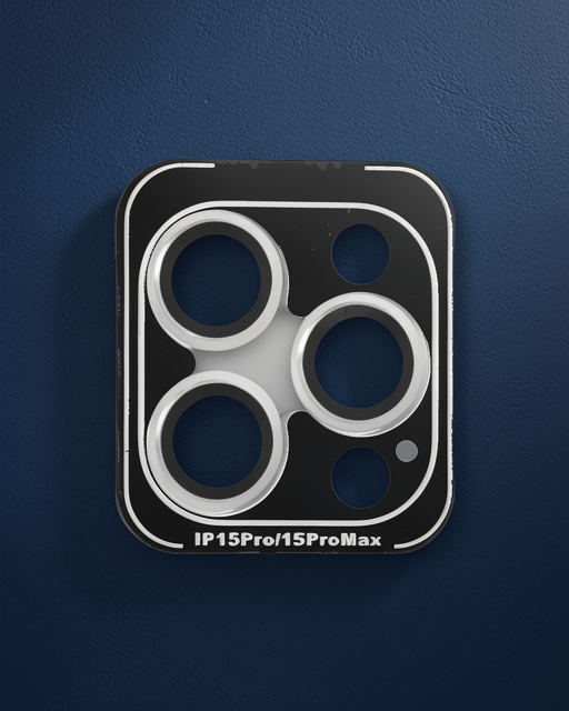 Joko Apple İphone 15 Pro Max Pvd Metal Kamera Lens - Gümüş