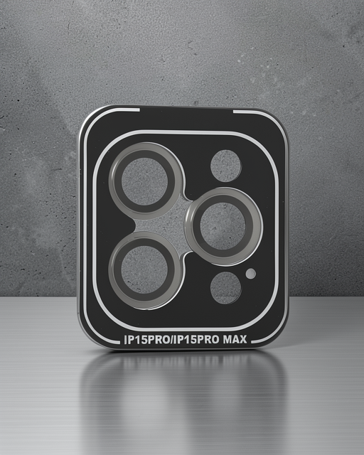 Joko Apple İphone 15 Pro Max Pvd Metal Kamera Lens - Gri