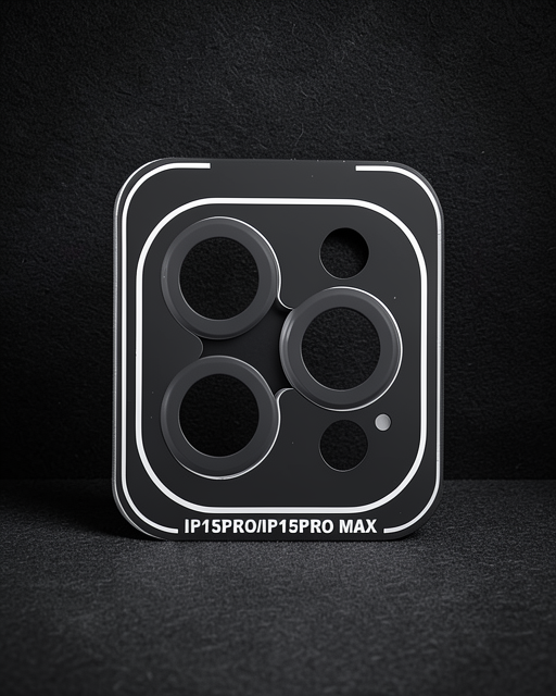 Joko Apple İphone 15 Pro Max Pvd Metal Kamera Lens - Siyah